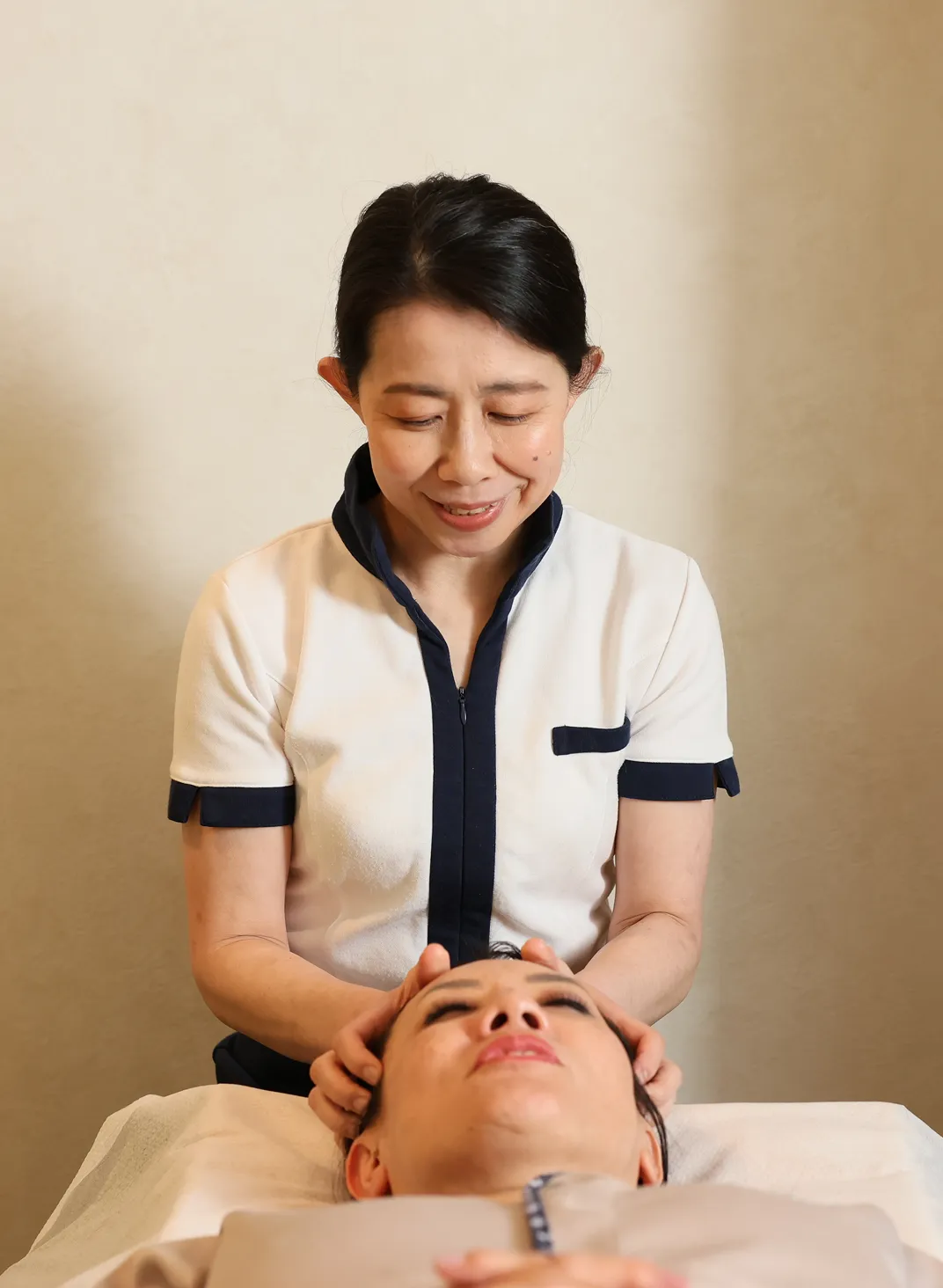 施術の様子
